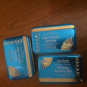 Blue and Gold Beauty Bar